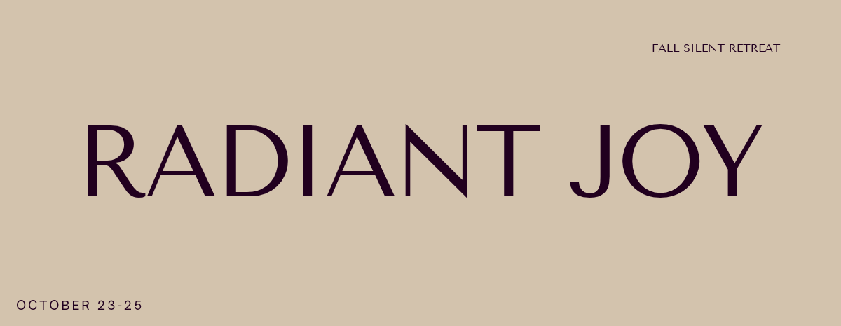 Fall Retreat 2026: Radiant Joy